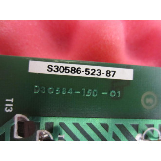 Square D 8881 B-60 Circuit Board S30586-523-87 Series B D3O4584-150-O1 - Used