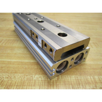 SMC MXQ16-75 Adjustable Stroke Slide Table Cylinder Actuator