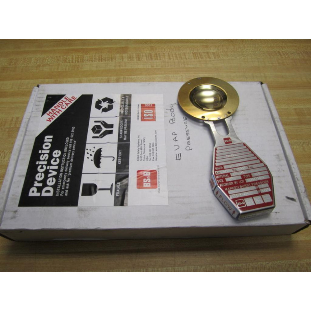BS&B Safety Systems RLS Rupture Disk 1.5 Inch 10002430-1 186251