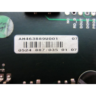 463889 Circuit Board AHU001 ISS 2 - Used