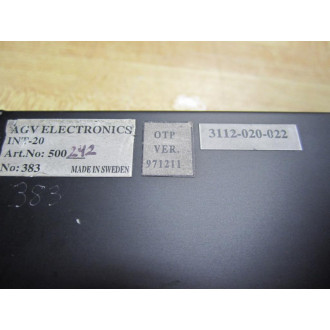 AGV Electronics INT-20 Interface Board PCB INT20 - Parts Only