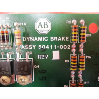Allen Bradley 50411-002 Dynamic Brake Board 50411002 6523-5 Rev 3