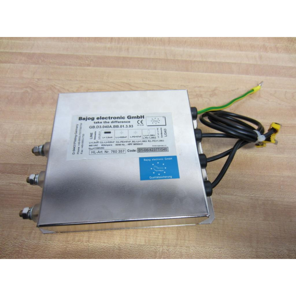 Bajog Electronic GB.D3.040A.BB.01.3.93 GBD3040ABB01393 760 357 - New No Box