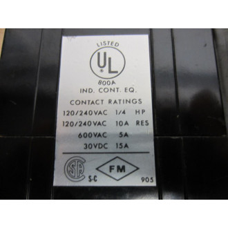 Agastat 7012AD Time Delay Relay With Bracket - Used