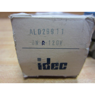 IDEC ALD29911 DN-R-120V Push Button Switch 30mm Red ALD29911DNR120V