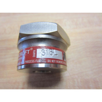 Ashcroft Type 310 Mini Diaphragm Seal All-Welded 316L - New No Box