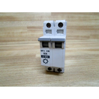 Weber AS168X-CB2 Circuit Breaker AS168XCB2 G100-10A (Pack of 2) - Used