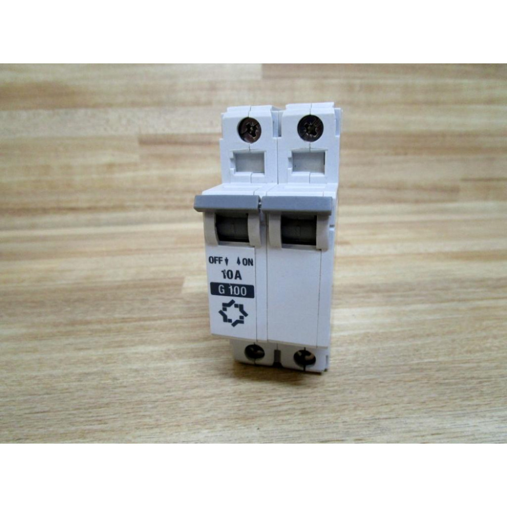 Weber AS168X-CB2 Circuit Breaker AS168XCB2 G100-10A (Pack of 2) - Used