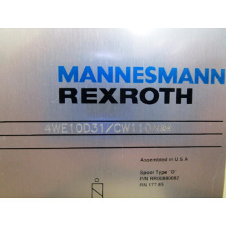 Rexroth Bosch Group RR00880082 Directional Spool Valve - New No Box