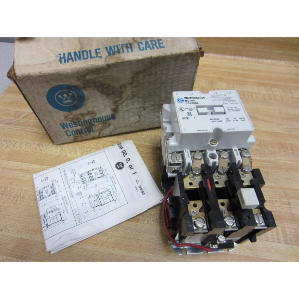 Westinghouse A200M1CAC Motor Starter
