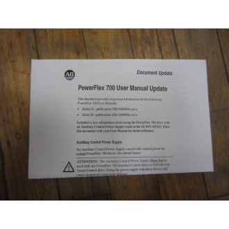 Allen Bradley 20BD3P4A3AYNANC1 Power Flex 700 Series B