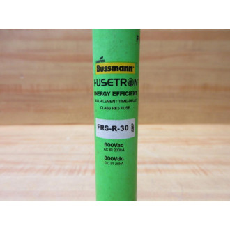 Buss FRS-R-30 Bussmann Fuse Cross Ref 1A706 Energy Efficient (Pack of 6) - Used