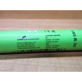 Buss FRS-R-30 Bussmann Fuse Cross Ref 1A706 Energy Efficient (Pack of 6) - Used