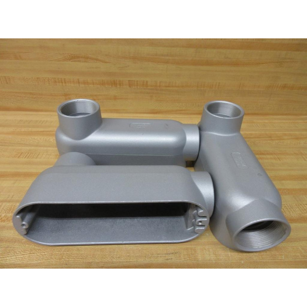 Killark OLB-6 Conduit Body OLB6 (Pack of 3) - New No Box