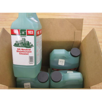 Spartan Chemical GS Neutral Cleaner (Pack of 4)