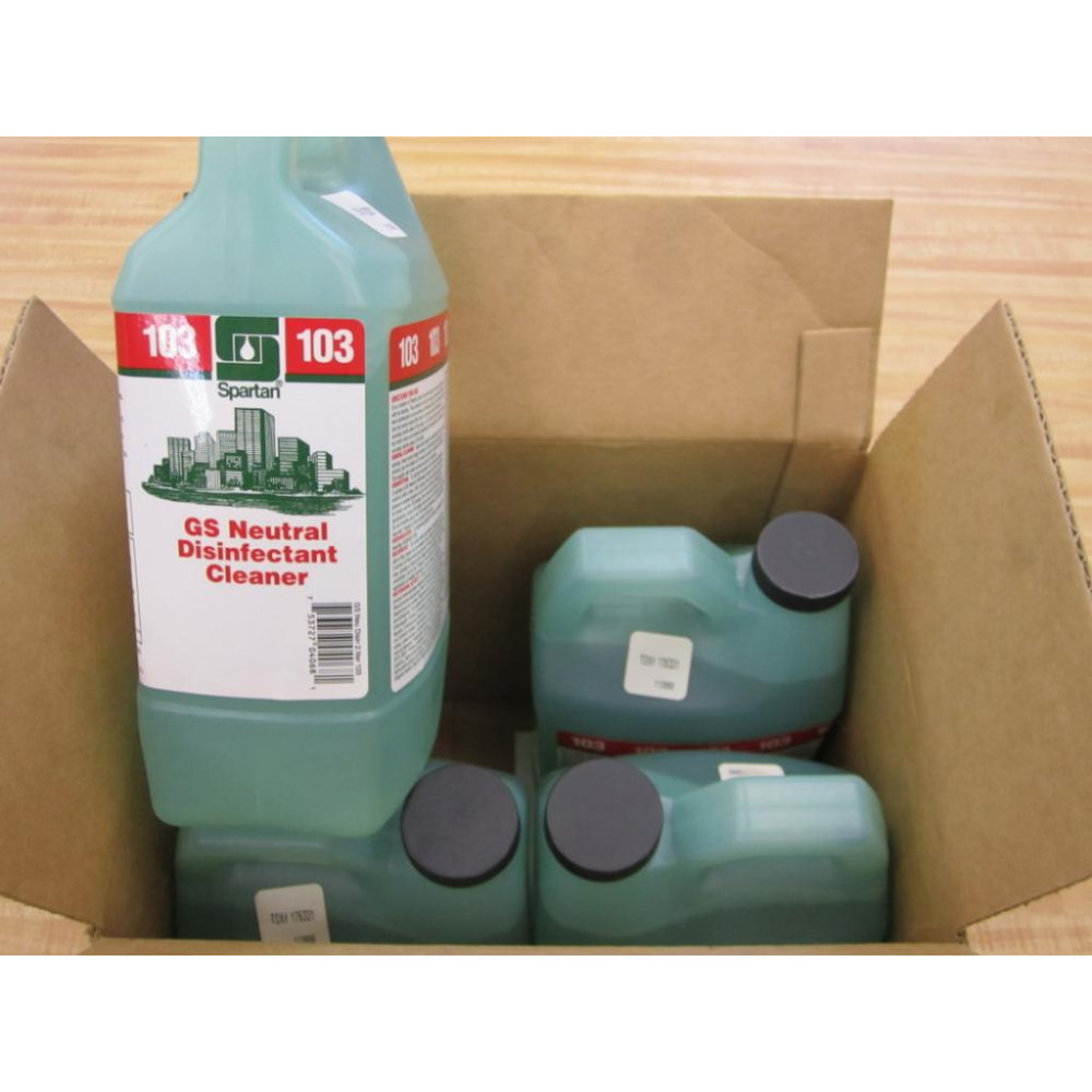Spartan Chemical GS Neutral Cleaner (Pack of 4)