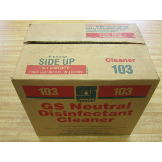 Spartan Chemical GS Neutral Cleaner (Pack of 4)