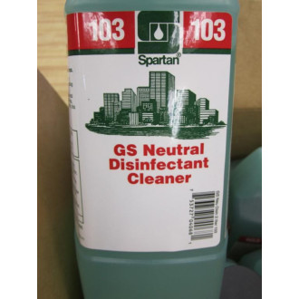 Spartan Chemical GS Neutral Cleaner (Pack of 4)