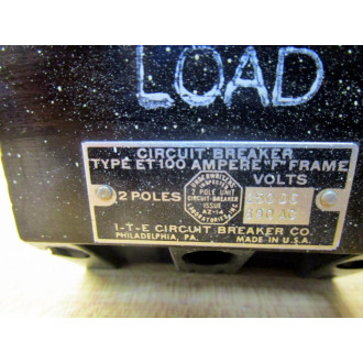 ITE ET-4012 Circuit Breaker ET100 - Used