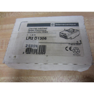 Telemecanique LR2-D1306 Thermal Overload LR2D1306