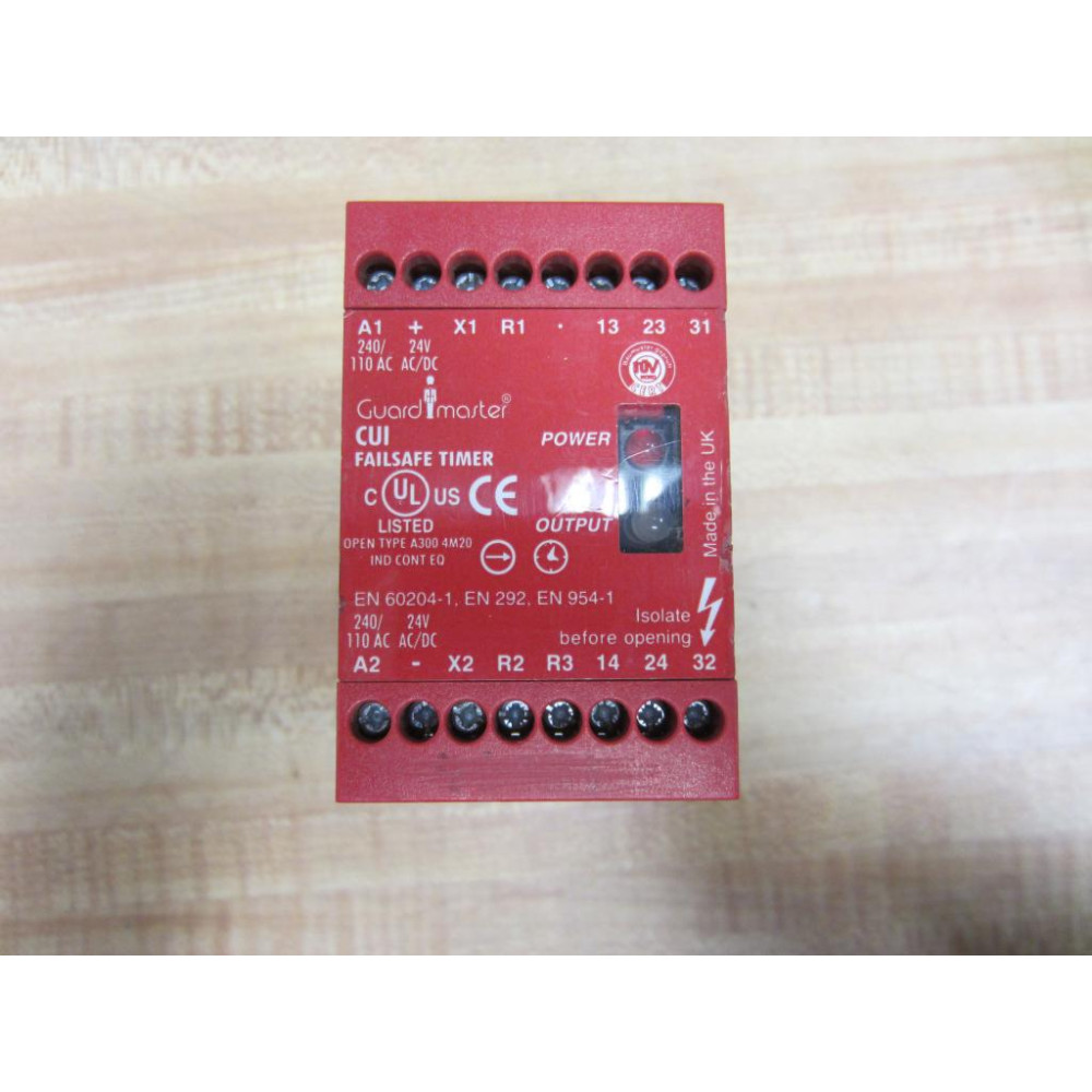 Allen Bradley 440R-T07114 Failsafe Timer 440RT07114 CU1 Series A - Used