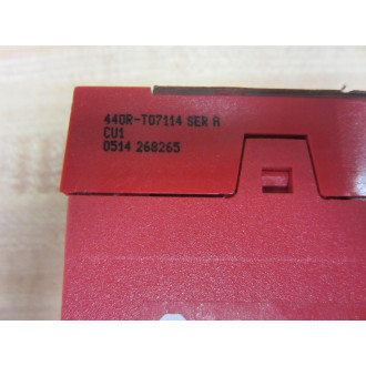 Allen Bradley 440R-T07114 Failsafe Timer 440RT07114 CU1 Series A - Used