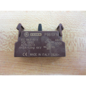 General Electric P9B10FN Contact Block - New No Box