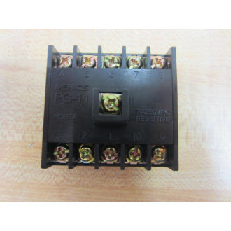 Menics PG-11 Relay Socket PG11 - New No Box