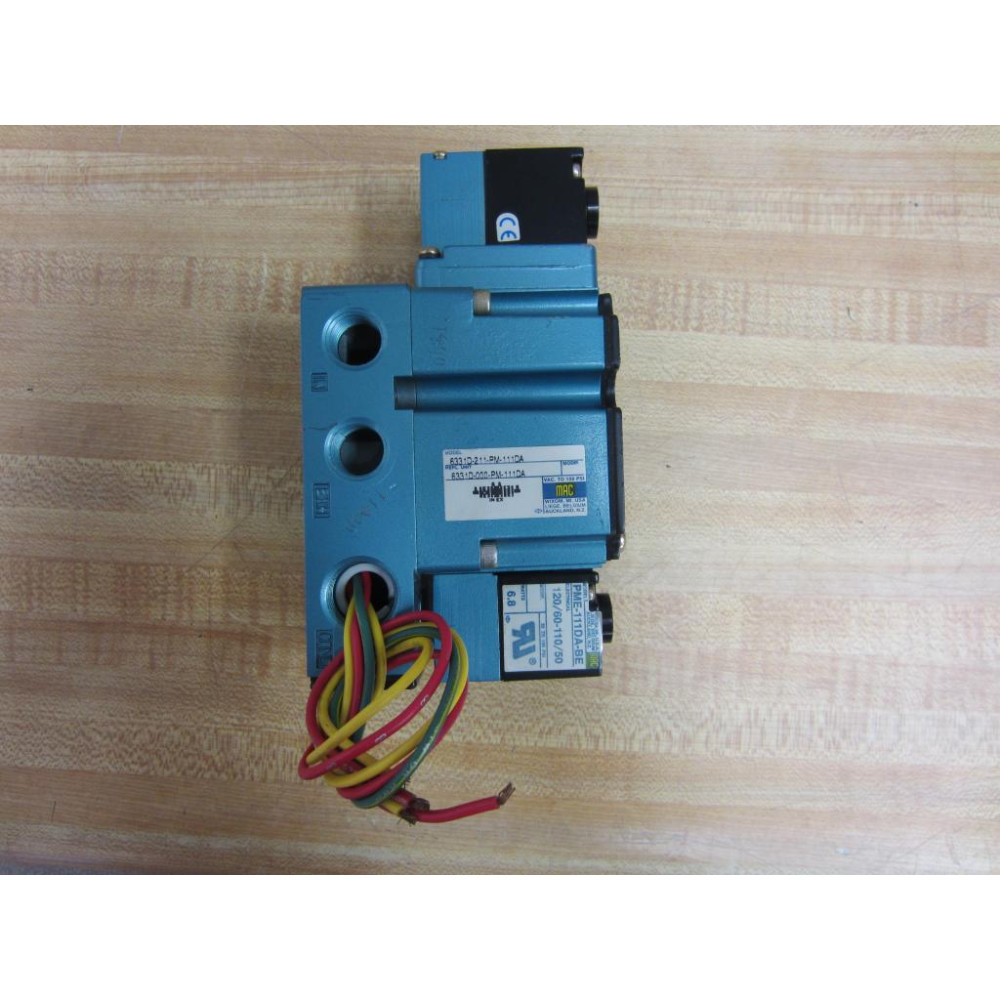 Mac Valves 6331D-211-PM-111DA Solenoid Valve 6331D211PM111DA - New No Box