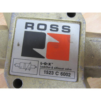 Ross 1523 C 6002 Lock Out & Exhaust Valve 1523C6002 - Used