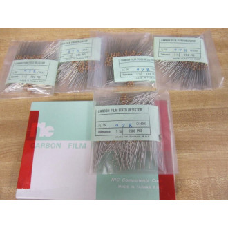 47K-OHM Resistor 47KOHM (Pack of 1000)