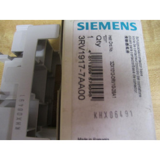 Siemens 3RV1917-7AA00 Contacter Base 3RV19177AA00 KHX06491