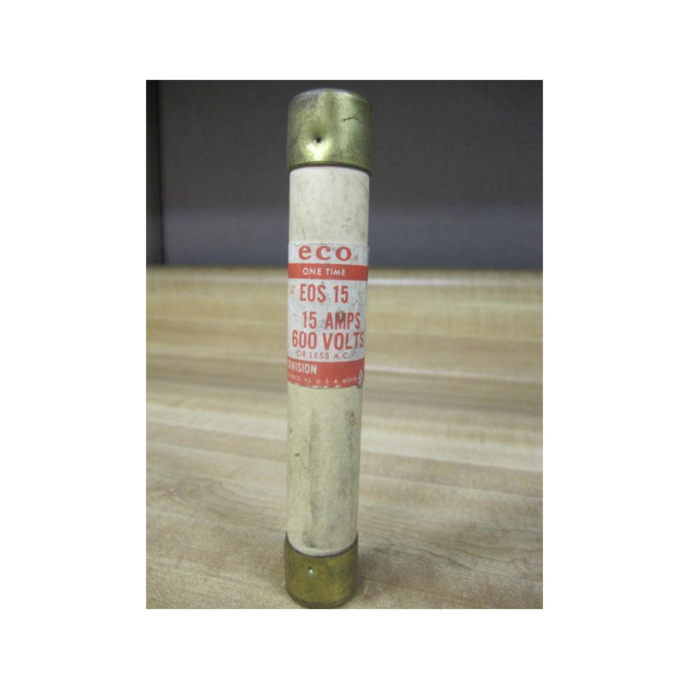 Economy Fuse EOS 15 ECO Fuse EOS15 Tested (Pack of 4) - New No Box