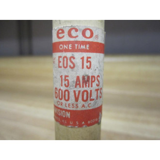 Economy Fuse EOS 15 ECO Fuse EOS15 Tested (Pack of 4) - New No Box