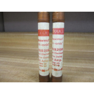 Gould Shawmut TRS20R Fuse Cross Ref 4YZL5 (Pack of 4) - New No Box