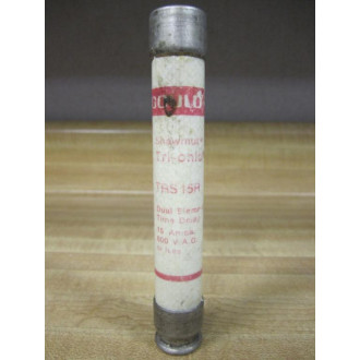 Gould Shawmut Ferraz TRS15R Fuse Cross Ref 4YZL3 Tested (Pack of 9) - Used