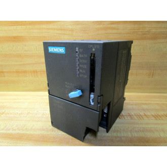 Siemens 6ES7 313-1AD03-0AB0 CPU Module 6ES73131AD030AB0 Cracked Door - Used