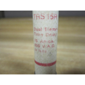 Gould Shawmut Ferraz TRS15R Fuse Cross Ref 4YZL3 Tested (Pack of 9) - Used