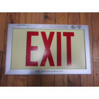 Isolite PH-S-R-BA-SW Exit Sign PHSRBASW