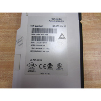 Schneider 140-CPS-114-10 Power Supply 140CPS11410 - Parts Only