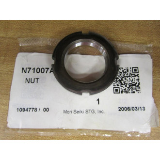 Mori Seiki N71007A Nut 118INID