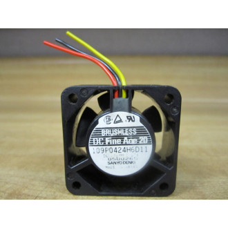 Sanyo Denki 109P0424H6D11 Miniature Box Fan 0500265 - Used