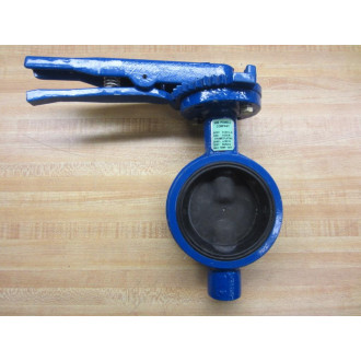 WM Powell A126 CLB Butterfly Valve A536  A182 F6 - New No Box