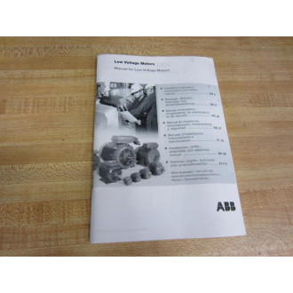 ABB Manual Low Voltage Motor - New No Box