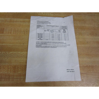 ABB Manual Low Voltage Motor - New No Box