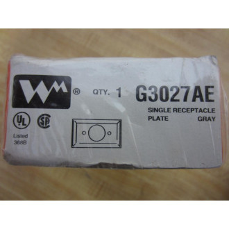 Wiremold G3027AE Single Receptacle