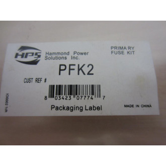 Hammond Power PFK2 Primary Fuse Kit