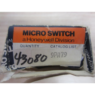 Micro Switch 9PA79 Honeywell Actuator Roller Arm Limit Switch