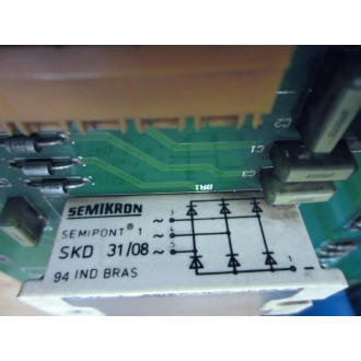 ABB 3HAA3563-AGA1 Servo Rectifier Board DSQC 249A - Used