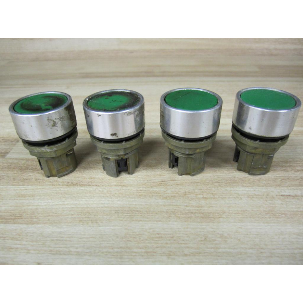 Allen Bradley 800EM-F3 Green Button 800EMF3 (Pack of 4) - Used